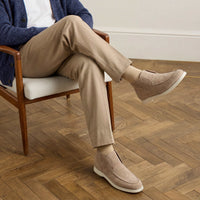 Leather Suede Boots