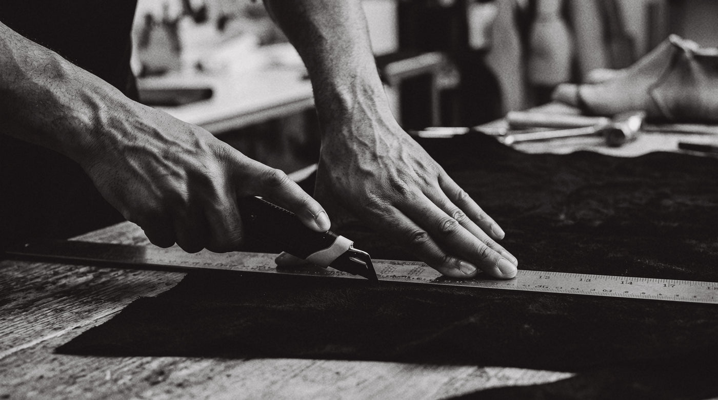 The maker at the bench